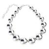 Edgy Gothic Beads Chain Accessory Fashionable Neckchains Ornament for Gatherings
