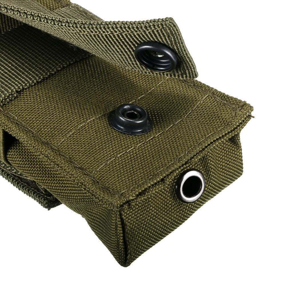 Tactical Molle M5 Flashlight Pouch CQC Single Pistol Magazine Pouch Torch Holder Case Outdoor Hunting Knife Light Holster Bag  4.9