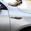 2pcs Car Body Side Fender Rear Trunk Reflective Mirror Metal Sticker For Mitsubishi Asx Lancer Pajero 4 Outlander 3 Xl L200