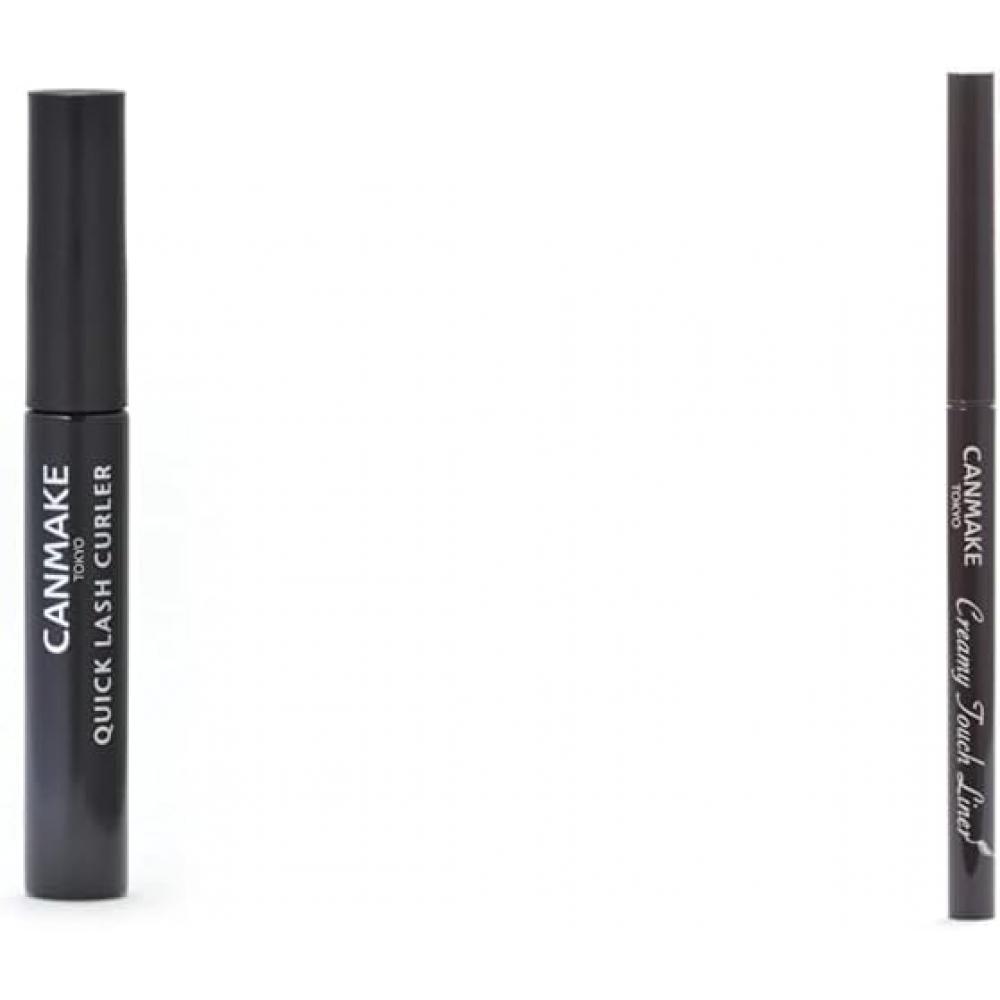 

[Купить набор] Canmake Quick Lash Curlers BK Black Type Тушь для ресниц Базовое верхнее покрытие Curl Keep 3,4 г x 1 + Canmake Creamy Touch Liner Gel 03 Темно-коричневый 0,10 г