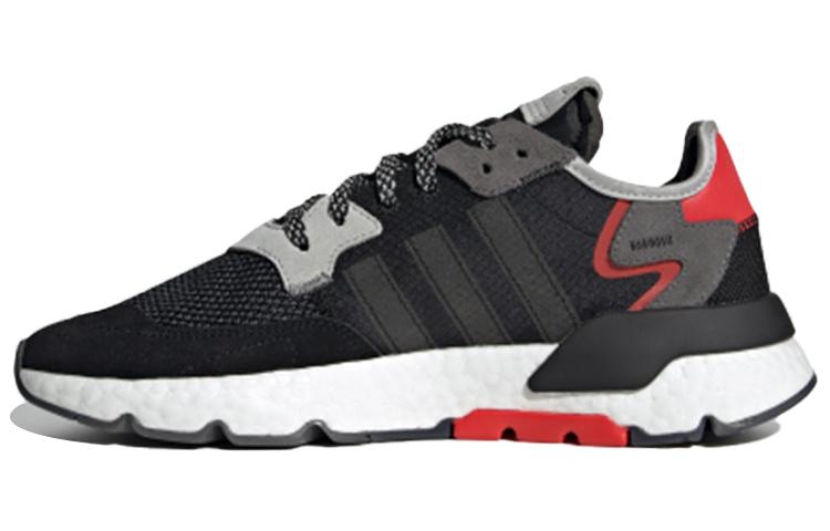 Adidas Originals Nite Jogger  Black Grey Pink  G26311 36