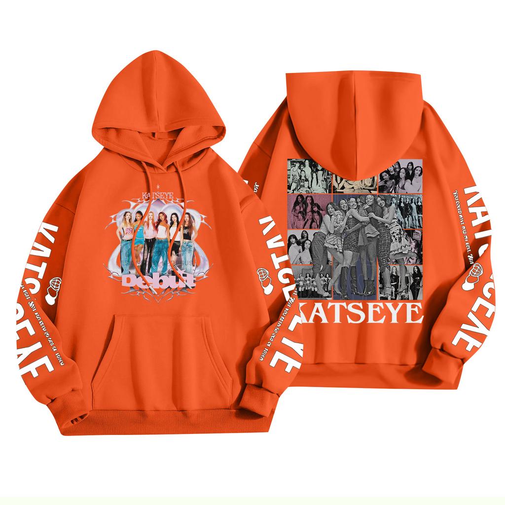 Unisex Fashion Lightweight Long Sleeve Pullover With Pockets Printed Hoodie