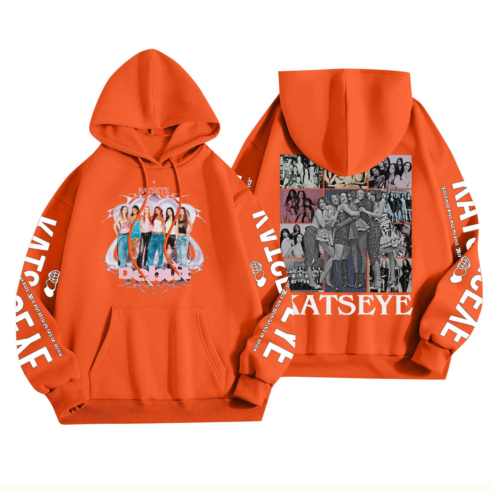 

Унисекс Модный Легкий Пуловер с Длинным Рукавом и Карманами Толстовка с Принтом XXXL шафрановый