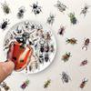 10/30/50pcs Transparent Insect Graffiti Stickers Realistic Beetle Decals DIY Laptop Journal Notebook Reward Cool Cartoon Sticker