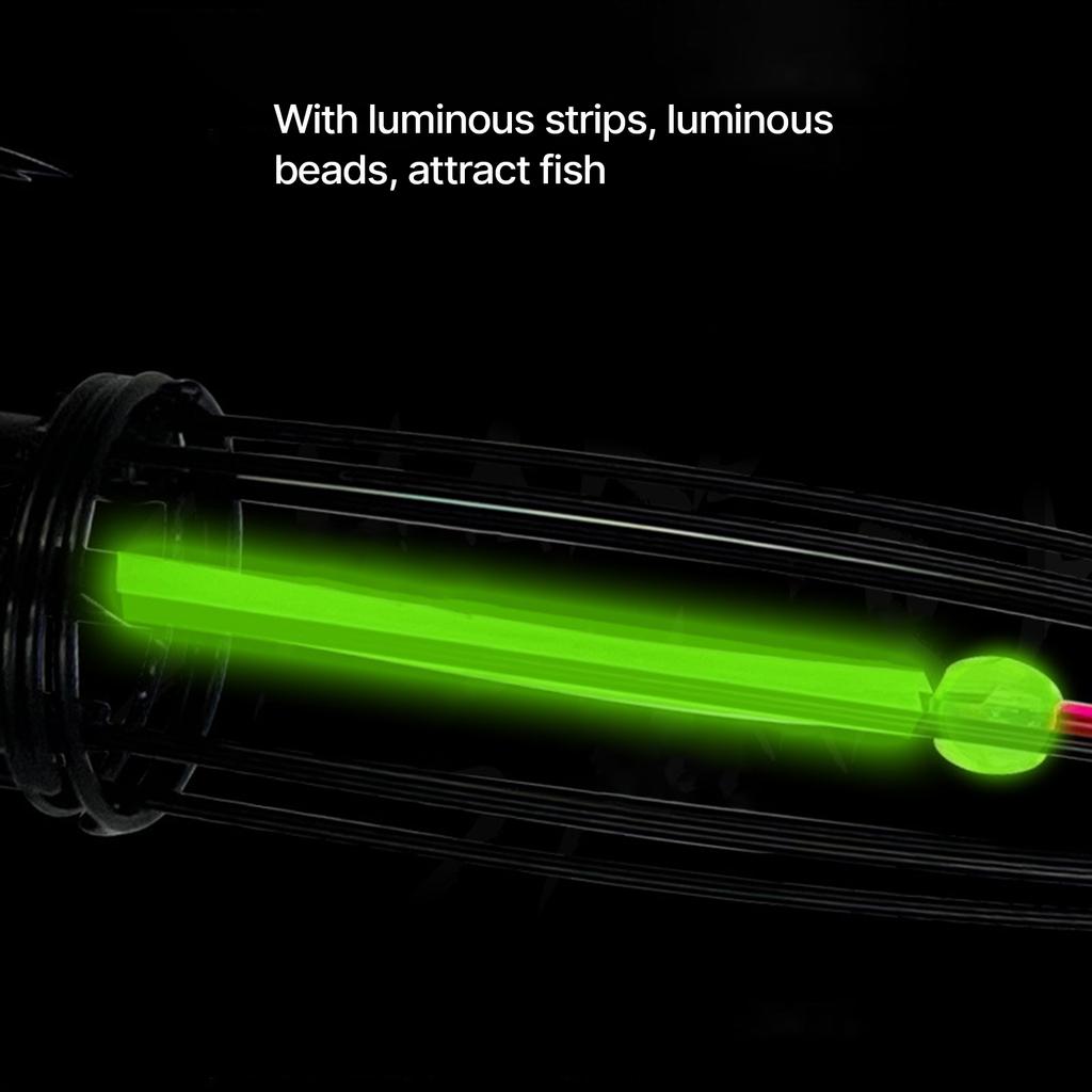 Squid Jigs Sea Fishing Octopus Hook Squid Umbrella Hook Fishing Bait Trap Feeder Cage Sharp Fishing Hook Catcher Tool