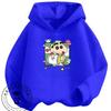 Trendy Street Style Hoodie Kawaii Cartoon Print Casual Outdoor Children Tops Crayon Shin Chan 3 14