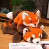 Simulation Mink Raccoon Plush Doll Cute Soft Cute Little Fox Doll Animal Throw Pillow