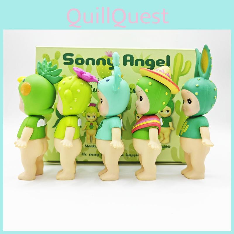 Charming Angel Figurines Plant Series Cactus Blind Box Toys For Creative Decoration