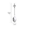 New Vintage Coffee Spoon Tableware Elegant Soup Spoon Metal Teaspoon Decorative Stirring Spoons