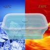 4Pcs Silicone Bento Box Rectangle Folding Lunch Bowl Food Storage Container Box 350 500 800 1200 ML