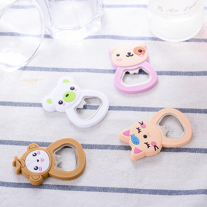 Silicone Cartoon Multi-use Bottle Opener & Fridge Magnet