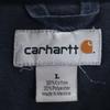 carhartt K184 Long Sleeve Sweatshirts L Charcoal Gray Men's Used