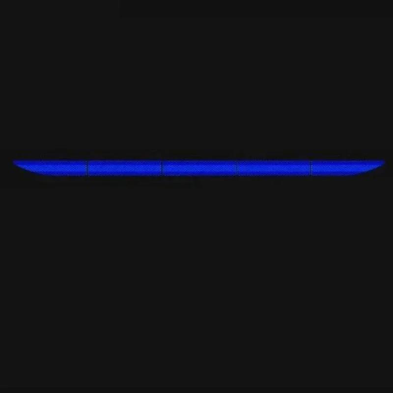 Car Sticker Reflective Warning Safety Tape Anti Collision Warning Reflective Sticker for Automobile Trunk Night Reflective Decal