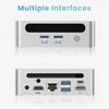 Mini PC R5-4500U Silent Low-Power All-in-One Gaming & Office Computer
