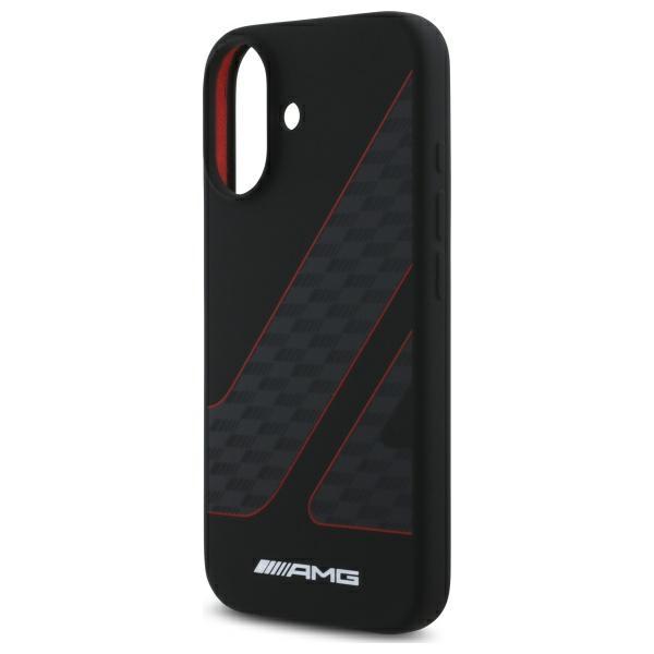 Amg Amhmp16S2Scfr Iphone 16 6,1         Black/Black Hardcase Checkered Flag Pattern Magsafe