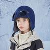 Schnalle Kinderbrille Hut Nackenschutz Kinder Strickmützen Weiche Warme Mütze Mit Brille Jungen
