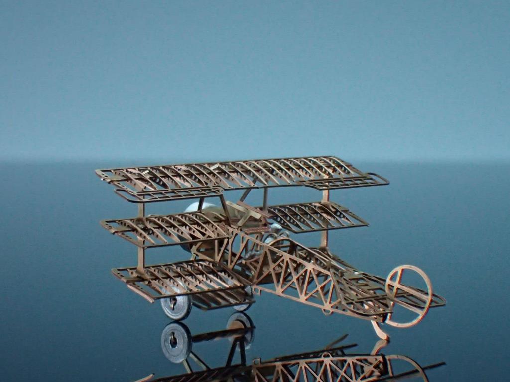 Aerobase Micro Wing Serie Fokker Spannweite 48mm B005 1/160 Dr.1