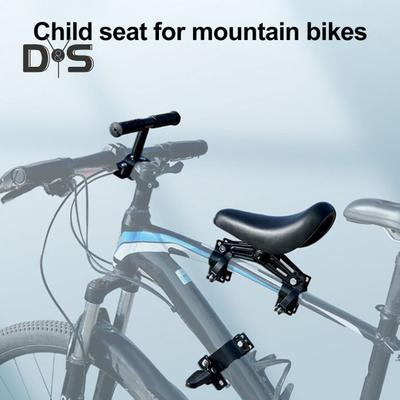 1 Set Barn Cykelsäte Frammonterad Cykelsits Styre Fotpedal Avtagbar Småbarn Barn Road Mountainbike Framsäte Cykeltillbehör