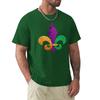 Mardi Gras 2020 - Fleur De Lis Mardi Gras T-Shirt plus size tops quick drying t-shirt Short sleeve tee men