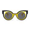 7332 Children'S Hollow Fashion Frame Cat Eye Sunglasses, Cute Boys And Girls Uv Protection Sunglasses