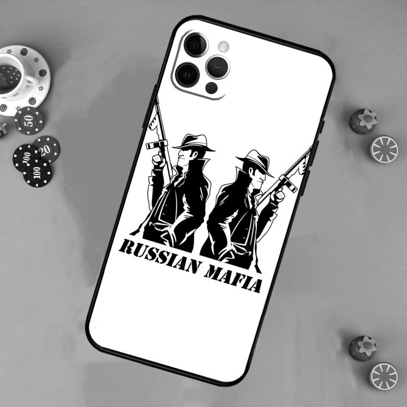 Russian Mafia Phone Case For iPhone 17 Air 16 15 14 13 12 11 Pro Max 12 13 mini 15 16 Plus 16e Cover Funda