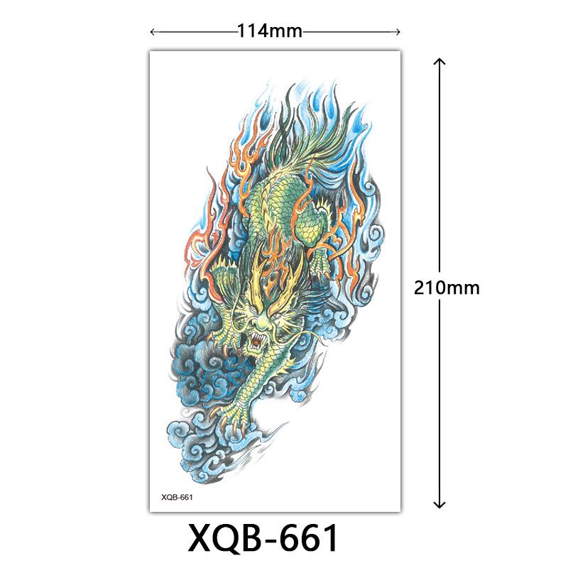 Small Full Arm Tattoo Sticker, Flower Letters, Plain Flower Tattoo Sticker Tattoo