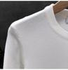 Men's Slim Fit Round Neck Warm Knitwear Pullover for Autumn and Winter