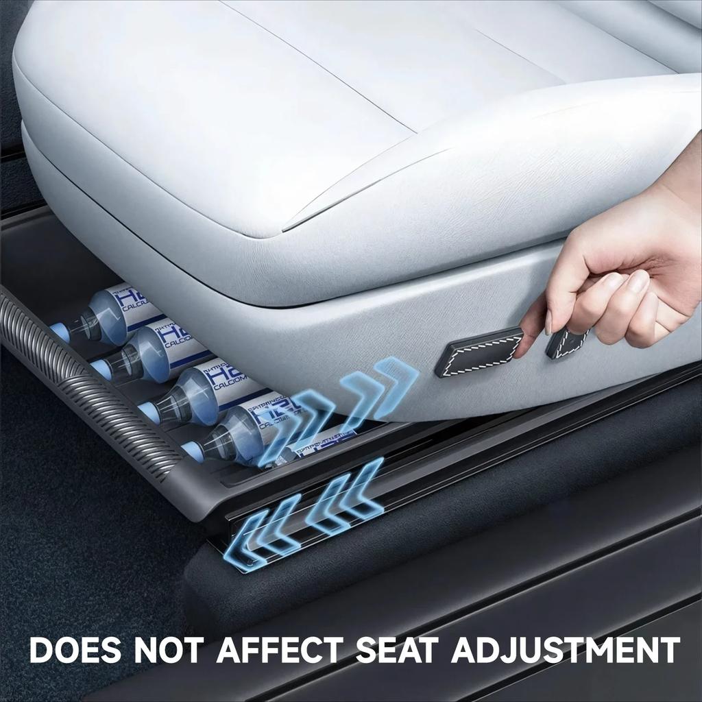 For Tesla Model Y 2020-2026 Juniper 2026-2026 Under Seat Storage Box Car Interior Accessories Drawer Type Organizer Lower Box
