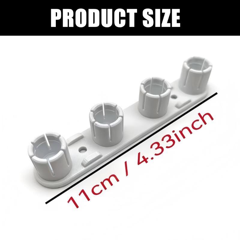 Universal Car Wash Nozzle Holder With Quick Insert Design For 4 Nozzles Storage In Garage Shop Plastic Nozzle Organizer