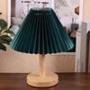 1 stk Takdekor Stoff Plissert Lampeskjerm Moderne Vaskbart Bordlampe Trekk DIY Retro Lysekrone Stofftrekk Stue Spisestue