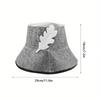 1Pcs Felt Head Protection Bath Anti Heat Free Size  Style Shower Cap Sauna Hat Sauna Vaporarium Accessories