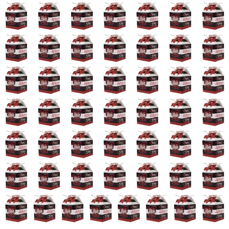 50Piece Mother Day Candy Boxes Party Supplies Happy Mother Day Treat Boxes