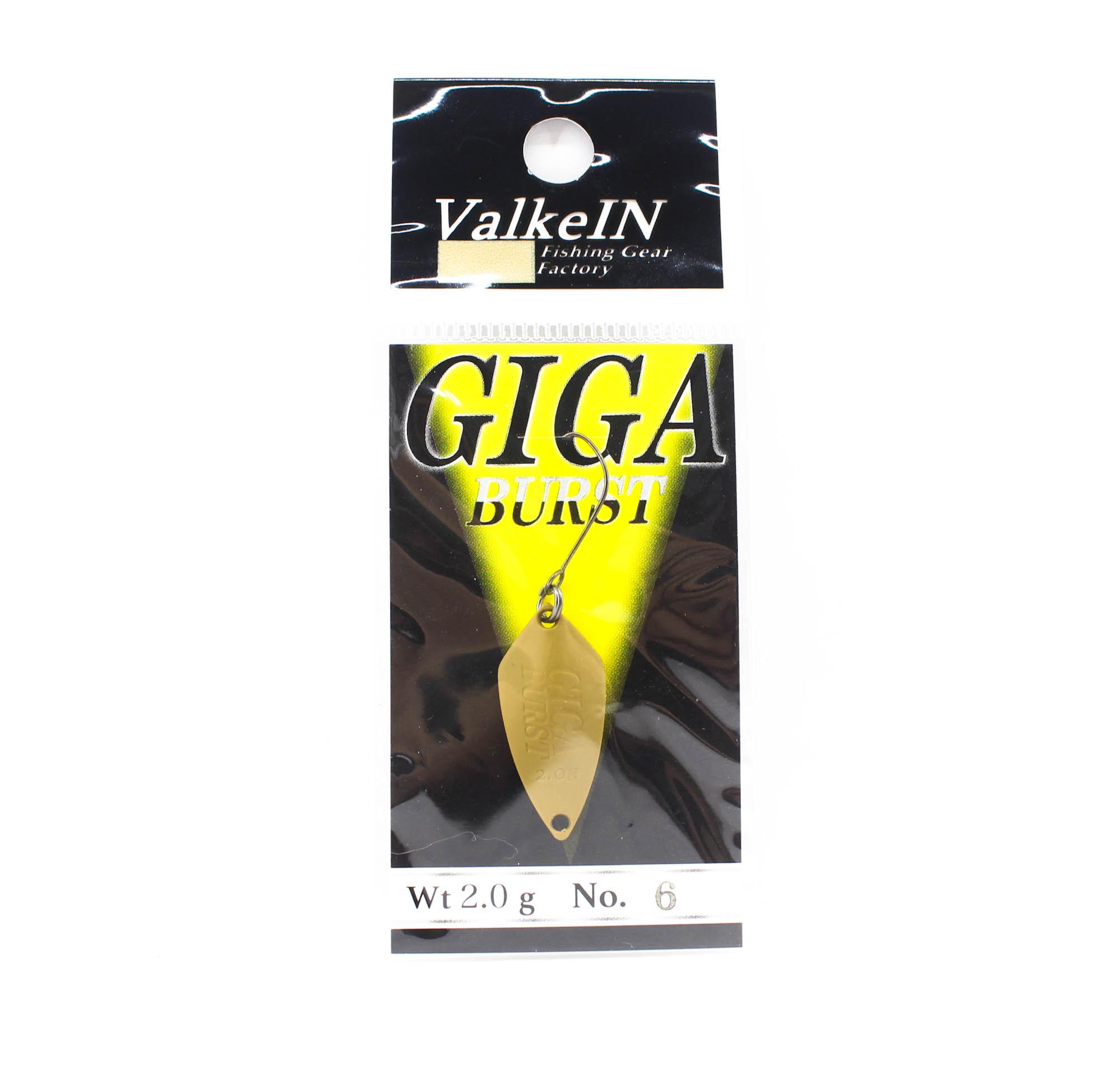 

Valkein Spoon Giga Burst 2,0 грамма Тонущая приманка №6 (9645)