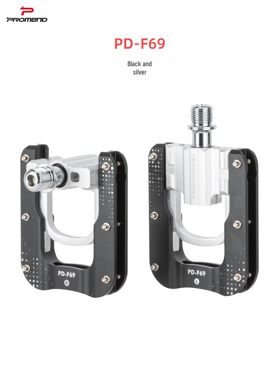 

Three-Bearing Aluminum Alloy Anti-Slip Folding Bike Pedal for Mountain and Folding Bikes чорний