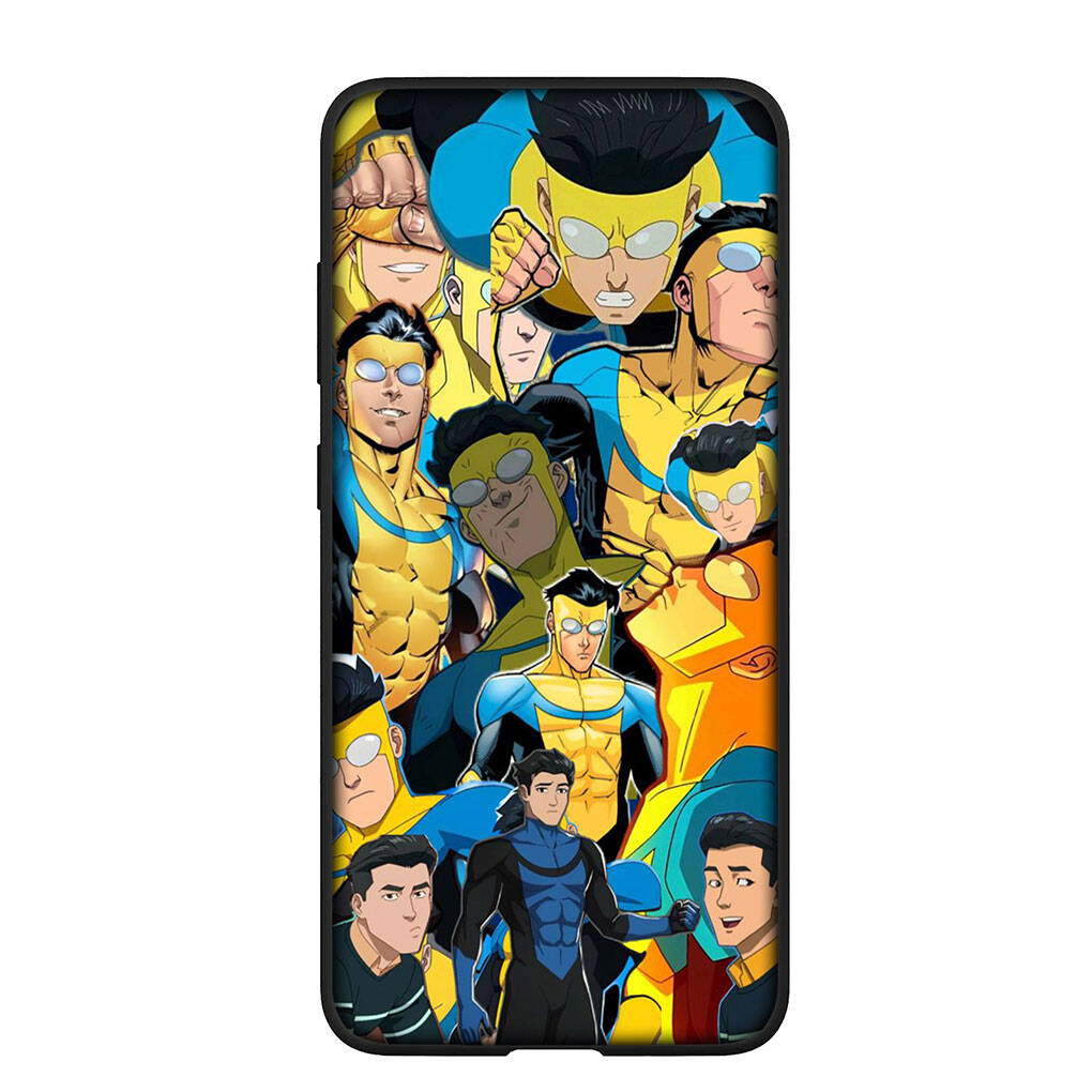 Phone Case for Samsung Galaxy S25 S23 S22 S24 Ultra FE A05 A06 A15 A16 A36 A37 A35 A54 A55 A56 A57 A25 A26 A53 A17 Funda I-Invincibles Collage Cover