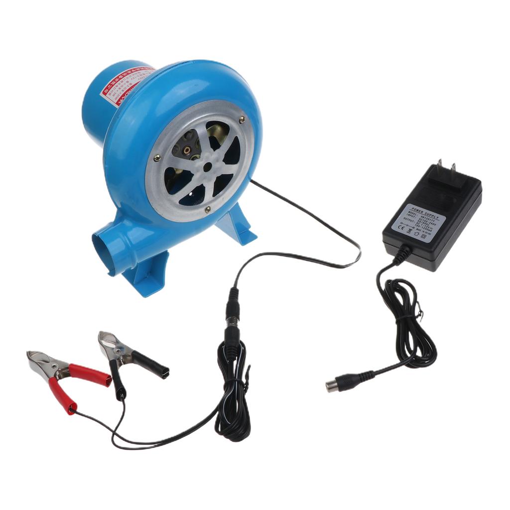 Universal 12V Cooking Blower 110V 220V BBQ Fan with Variable Speeds Control BBQ Charcoals Fires Starter