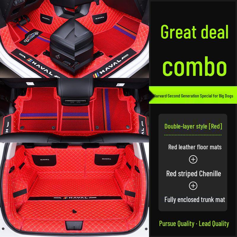 Haval Big Dog 2nd Gen Foot Mats with Special Surround Decor for Border Collie Plus