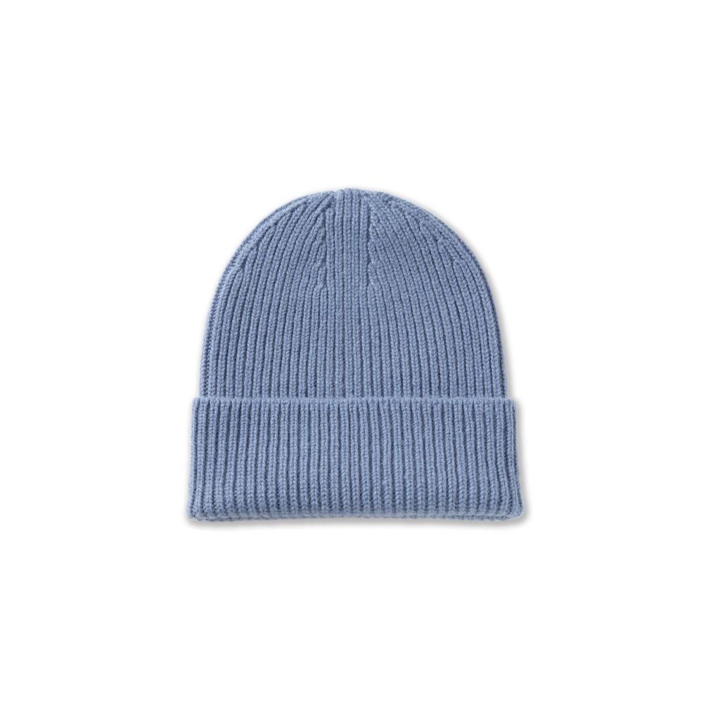 High-End Versatile Knitted Wool Hat for Men and Women - Solid Color, Warm for Autumn and Winter