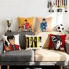 Lupin The Third Cushion Cover Cushion Cover Set 4Pcs 50X50 45X45 40X40 Pillowcase Decorative Sofa Home Decor