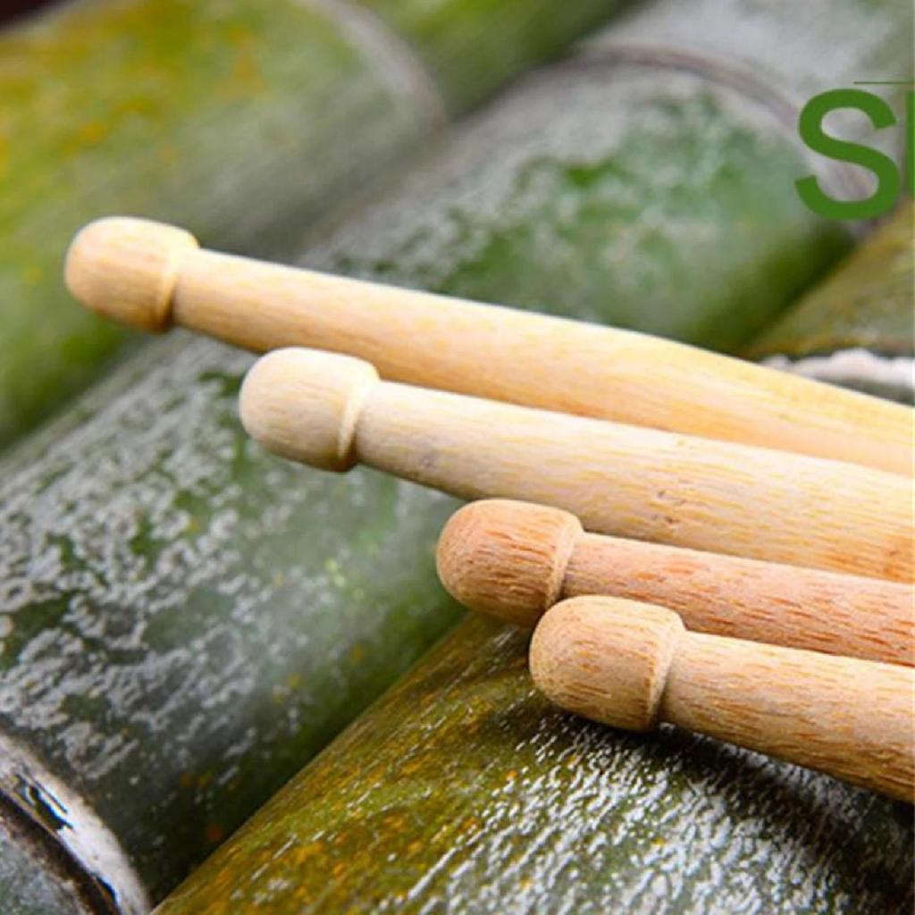 Bețe de tobe de bambus Miwayer 7A / 5A / 5B Bețe de tobe de percuție, rezistente și ușoare