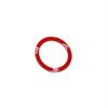 Red Carbon Fiber Engine Start Stop Button Ring Trim For BMW 3 E90 E92 E93 05-12