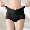 Ruffle Tummy Control Underwear Breathable Panties for Women Soft High Waist Briefs  Gifts