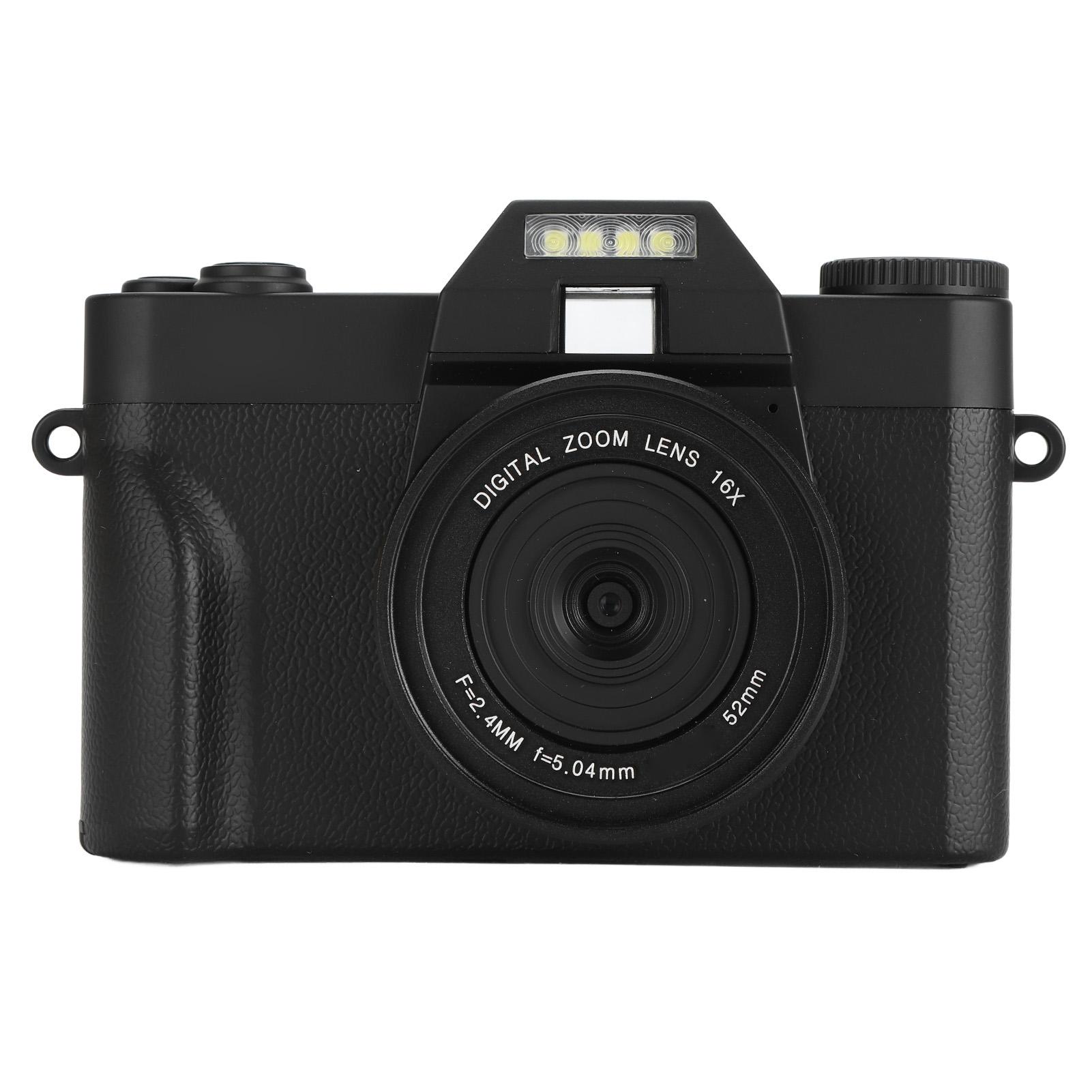 

4K Digital Camera with WiFi 75MP 3 Inch IPS HD Screen 16X Digital Zoom Autofocus Flip Screen Camera for Photography