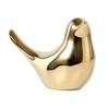 Wear-resistant Bird Decor Ceramic Statues, Modern Gold Decoration, Nordic Style Multi-size Ornaments Figurine for Home Office Desktop Gilded