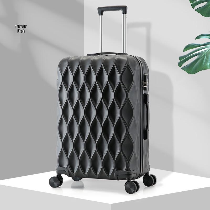 Zuoyou Bird s Nest Pattern Hardside Spinner Luggage 20 inches