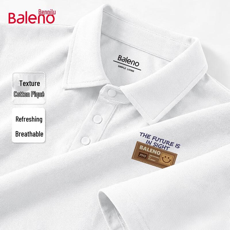 

Baleno Men s Cotton Pique Polo Shirt 2026 Summer XL