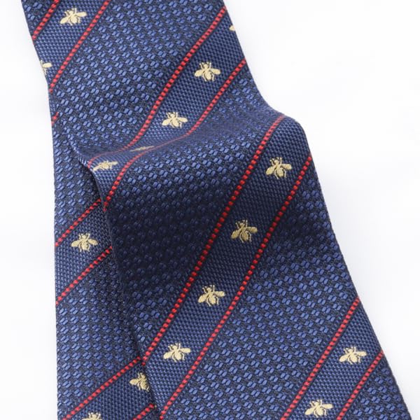 Navy Stripe [Gucci] Tie, GUJ-830 [Used]