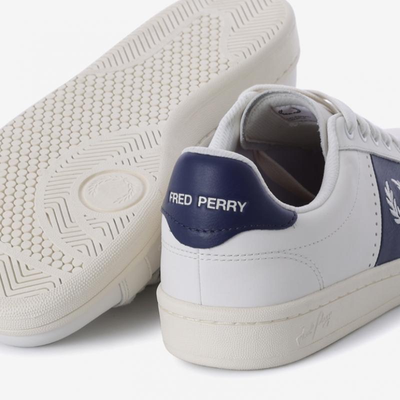 Fred Perry Unisex Sneakers Leather Puff Branded B721