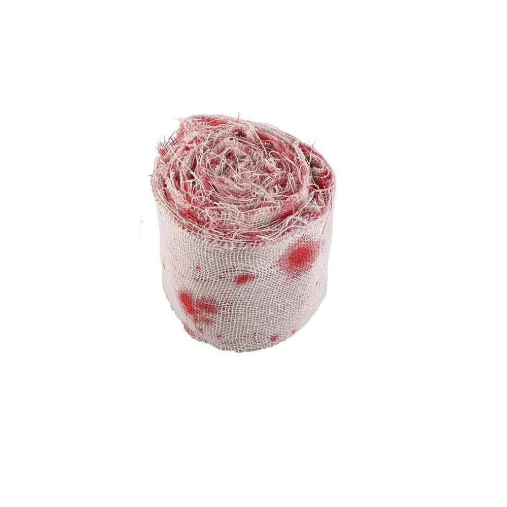 Halloween Blood Gauze Cloth Eco-friendly Artificial Blood Gauze DIY Artificial Blood Bandage