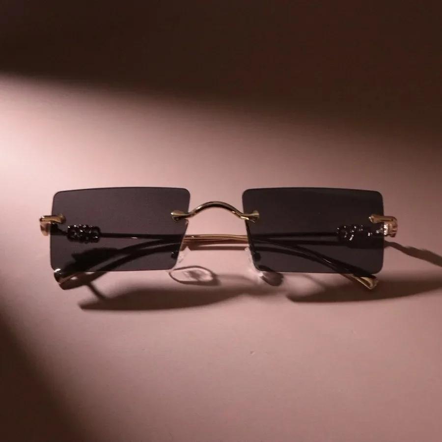 Fashion Metal Frame Sunglasses Women Men Minimalist Square Designer Sun Glasses Colorful Travel Oculos De Sol